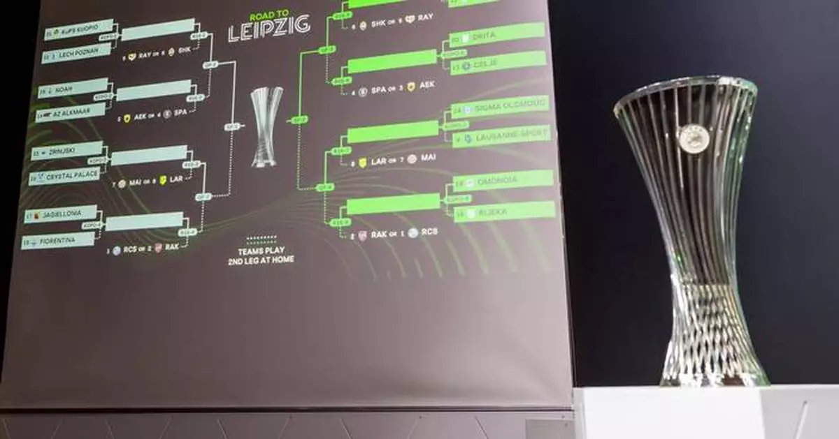 Crystal Palace and Fiorentina will head east after Conference League knockout playoffs draw