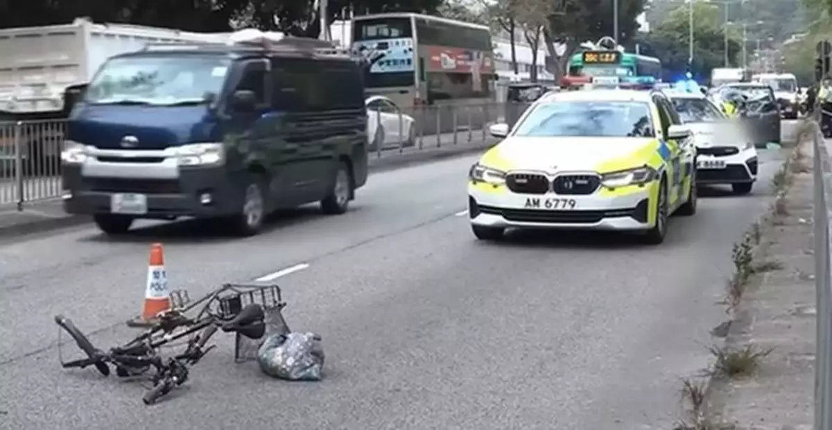 Fatal Traffic Accident in Tai Po: Investigation Underway After Cyclist Struck by LGV