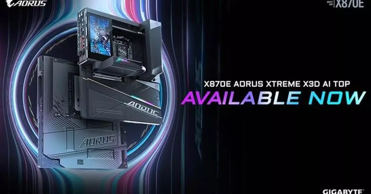 Built to Unleash AMD Ryzen X3D Processors: GIGABYTE AI-Powered X870E AORUS XTREME X3D AI TOP Motherboard Now Available