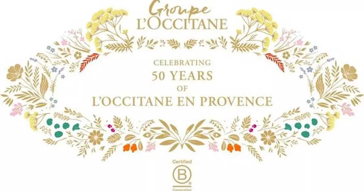 L'OCCITANE Group celebrates 50 years of L'Occitane en Provence