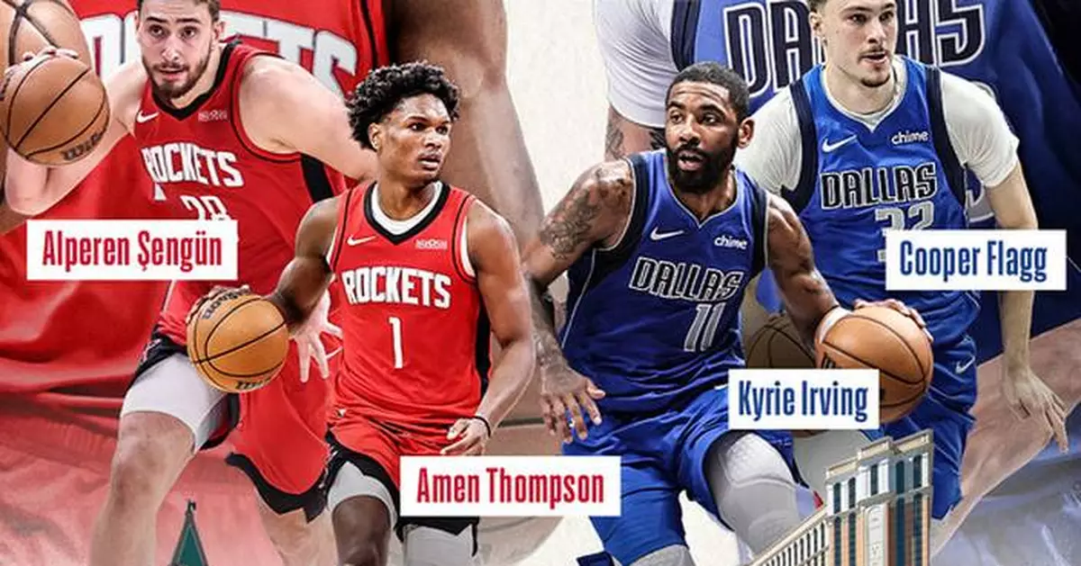 DALLAS MAVERICKS AND HOUSTON ROCKETS TO PLAY TWO PRESEASON GAMES IN MACAO IN OCTOBER