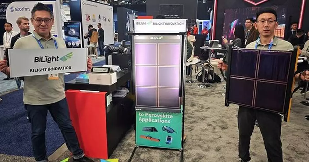 Perovskite Technology Takes Center Stage: BiLight Innovations Unveils Three Disruptive Products at CES 2026