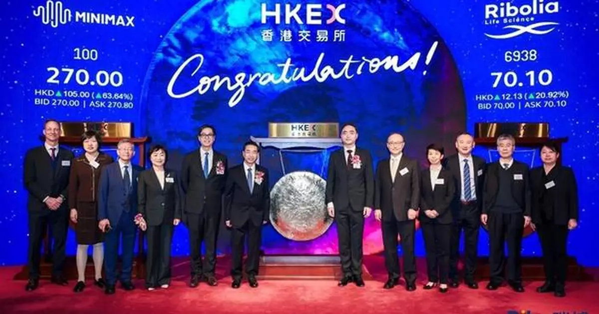 Ribo Life Science (06938.HK) Successfully Lists on the Main Board of the Hong Kong Stock Exchange