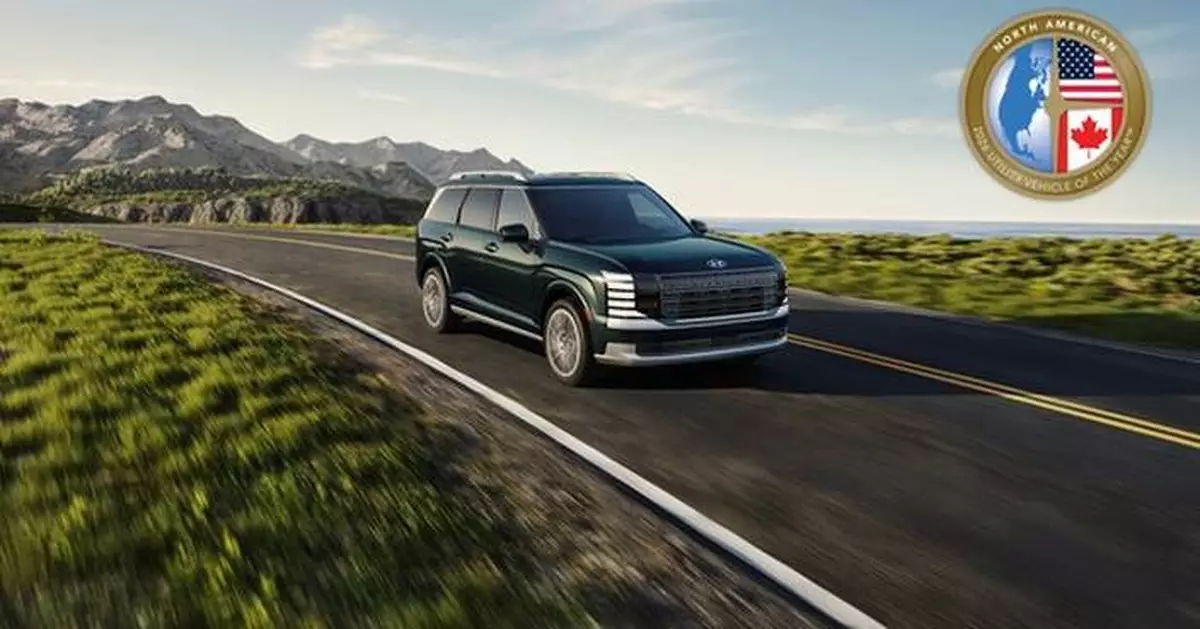 Hyundai PALISADE Crowned 2026 North American Utility Vehicle of the Year