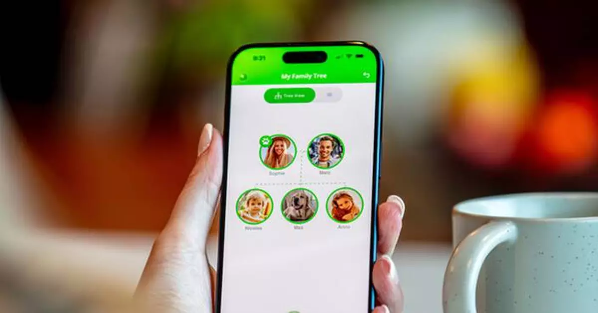 Life's Moments App Launches Worldwide on iPhone and Android -- Turning Scattered Photos, Family Memories and Pet Moments into One Organized Family Tree