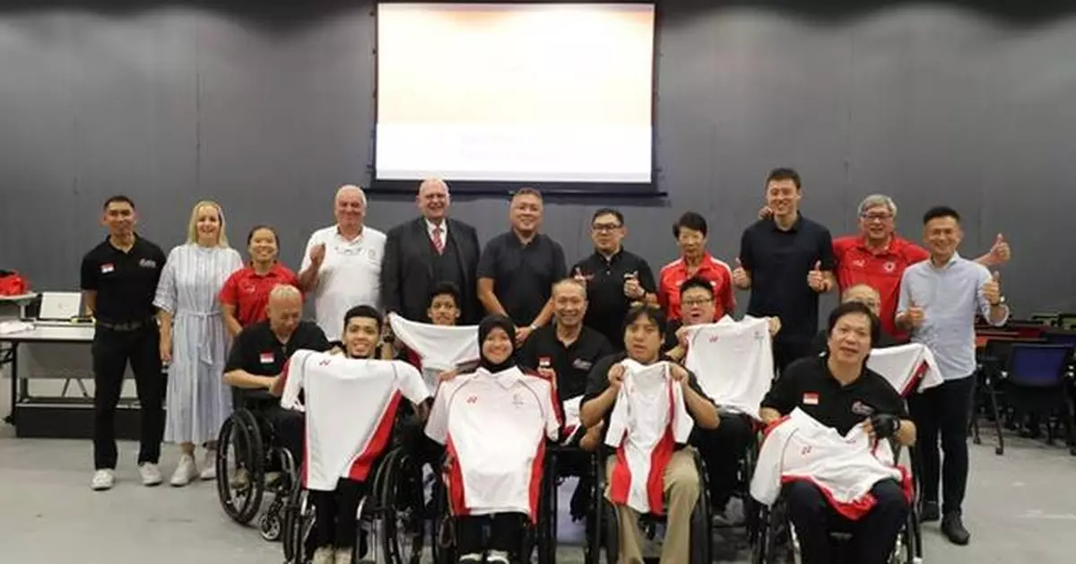 North London Collegiate School (Singapore) celebrates the Wheelchair Rugby Association Singapore (WRAS) athletes participating in the upcoming ASEAN Para Games