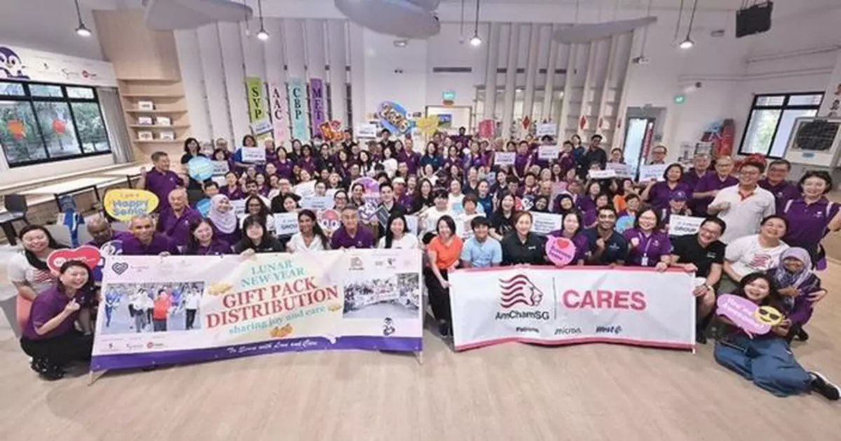 The American Chamber of Commerce in Singapore (AmChamSG) Supports Blossom Seeds with Outreach to 400 Senior Households in Sembawang