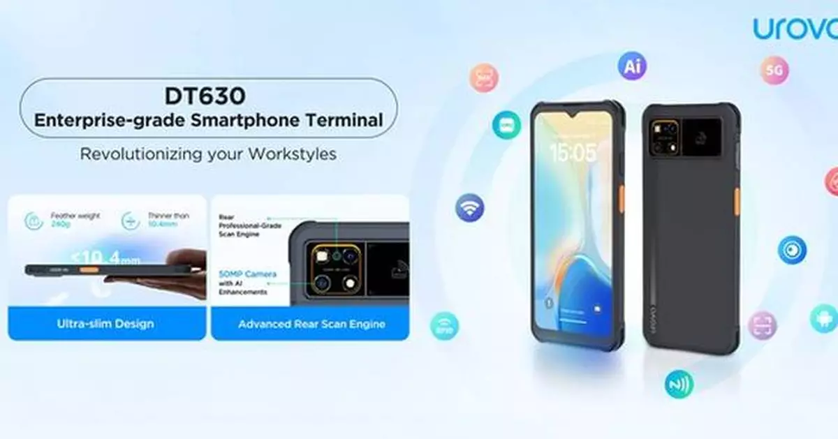 UROVO Unveils DT630: The Enterprise-grade Smartphone Terminal That Redefines Frontline Mobility at NRF 2026