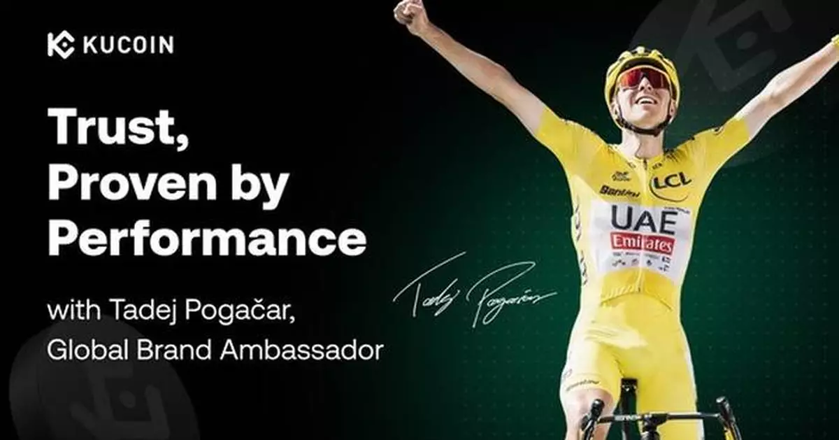 KuCoin Partners with Tadej Pogačar in One of the Few Value-Driven Collaborations Between Crypto and Elite Cycling