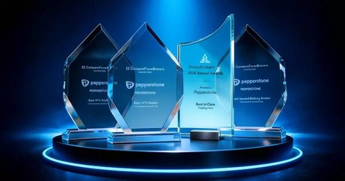 Pepperstone Dominates Global Forex Awards: Four Major Wins Kick Off 2026