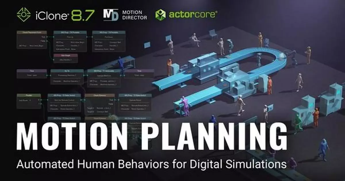 Reallusion Expands to a Complete Human-Centric Simulation Solution