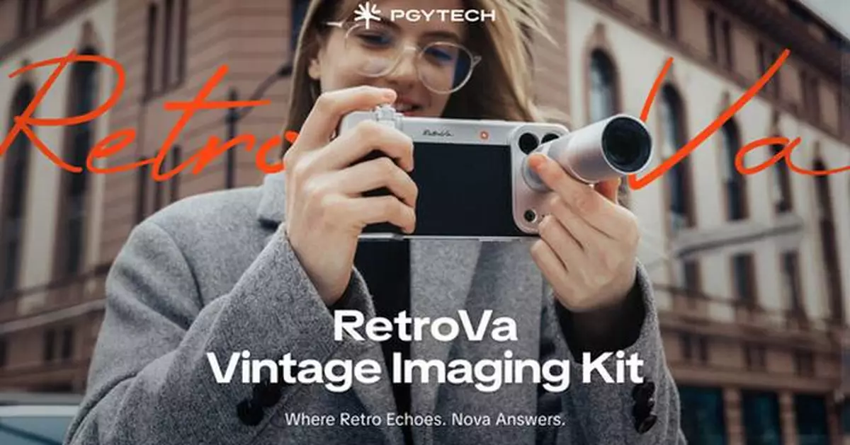 PGYTECH Launches RetroVa on Kickstarter, Innovating Camera-Inspired Experience for Mobile Photography