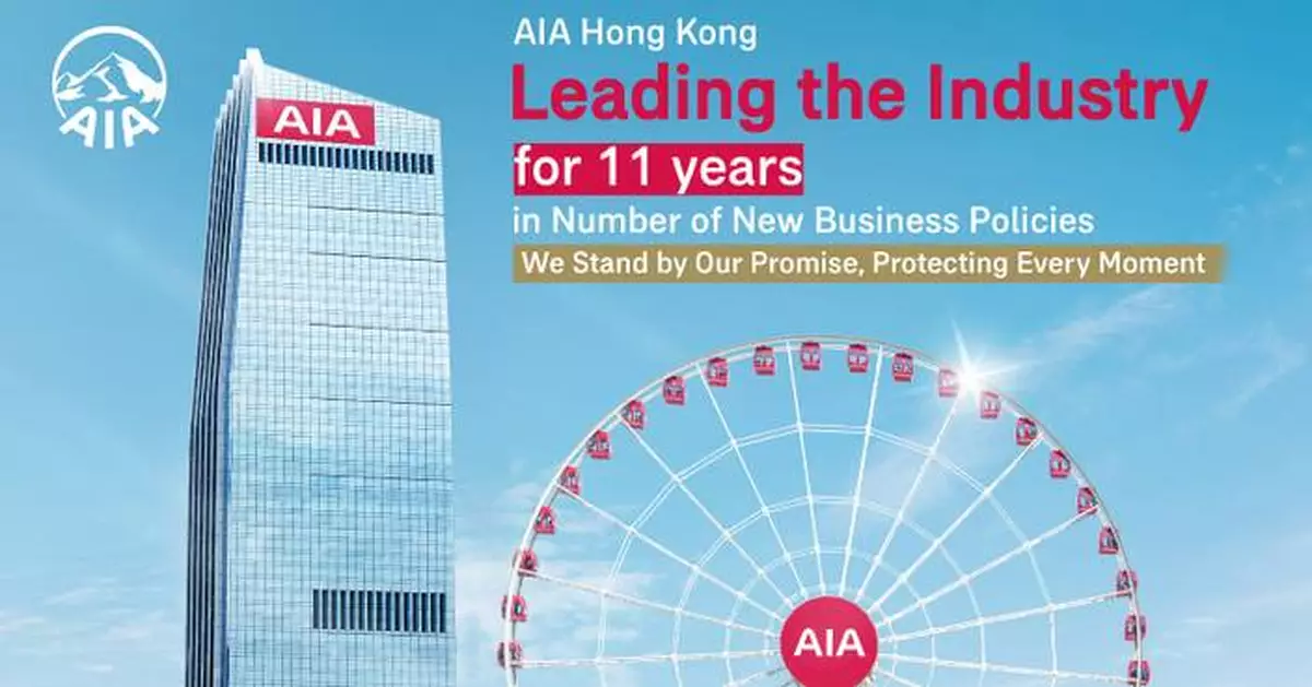 AIA Hong Kong Continues to Lead the Market in Number of New Business Policies