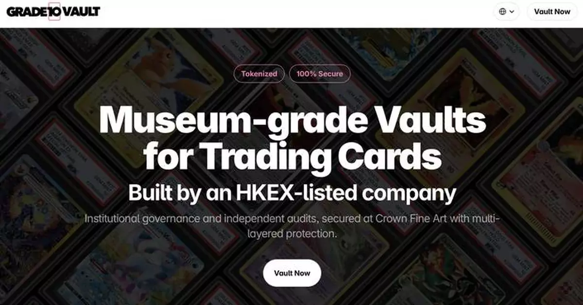MemeStrategy Debuts Museum-Quality "Grade10 Vault" for Pro Trading Card Collectors