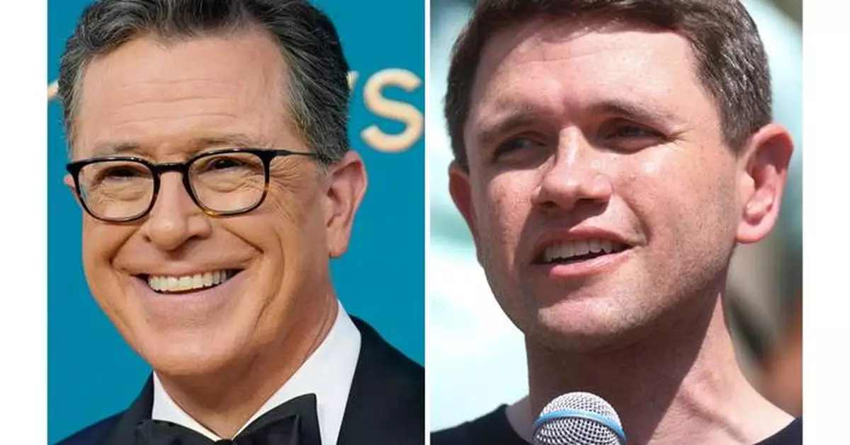 Late-night host Stephen Colbert isn't backing down from public dispute with CBS bosses