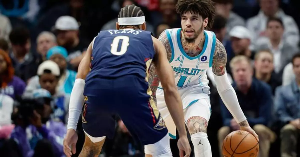 Hornets fight back from 22 down to beat Pelicans 102-95 for 7th straight victory