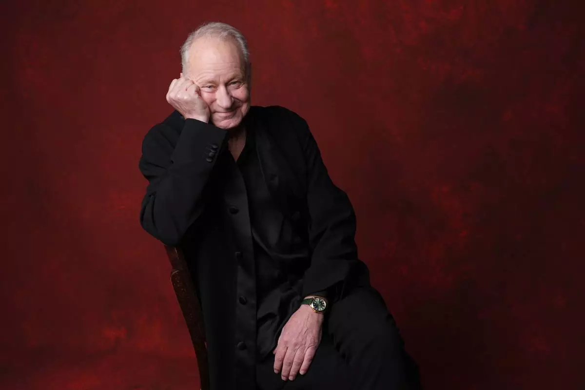 Stellan Skarsgard poses for a portrait during the 98th Academy Awards Oscar nominees luncheon on Tuesday, Feb. 10, 2026, at the Beverly Hilton Hotel in Beverly Hills, Calif. (AP Photo/Chris Pizzello)