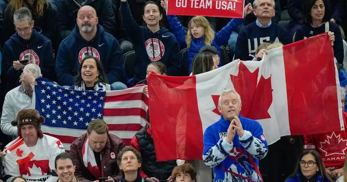 The Latest: US and Canada face off in men’s hockey final on closing day of Winter Games