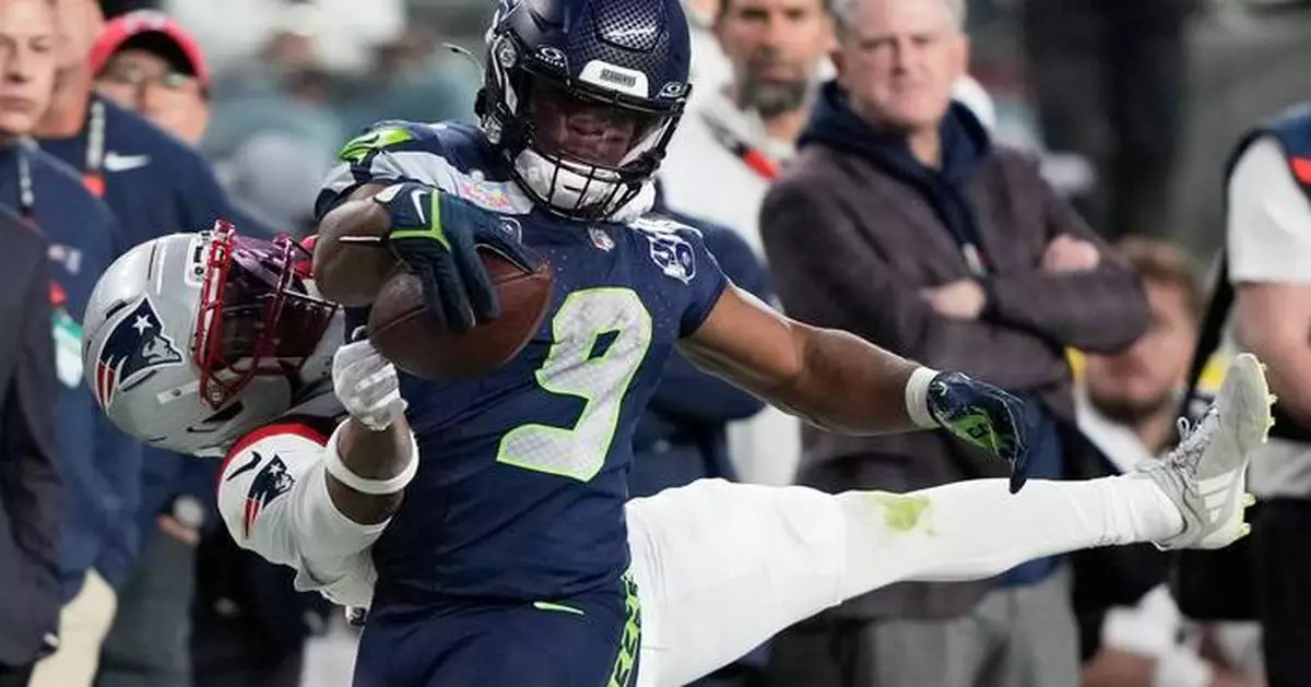 Kenneth Walker III becomes 1st running back to win Super Bowl MVP in 28 years