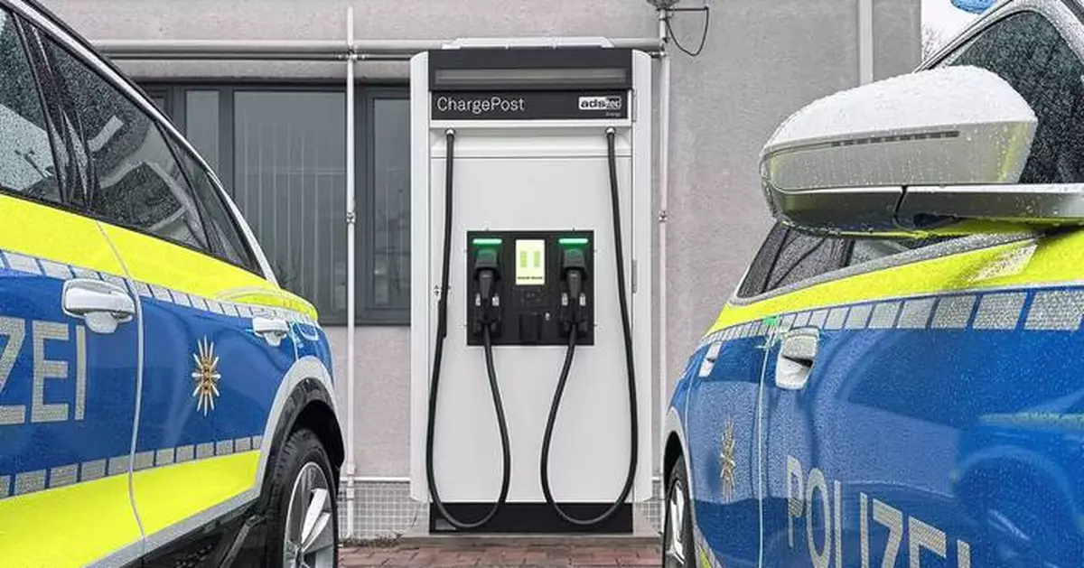 With fast charging of EVs up to 300 kW, Baden-Württemberg police strengthens operational readiness