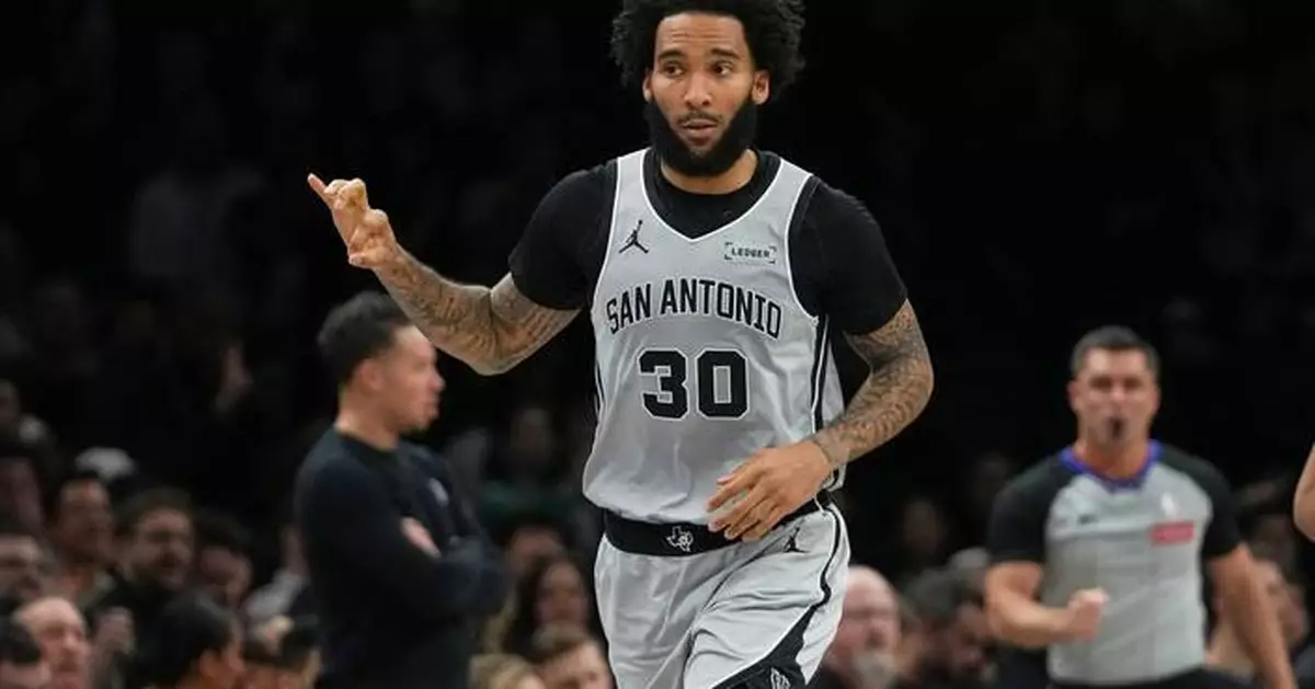 Julian Champagnie scores 26 and Spurs cruise to 11th straight win, 126-110 over Nets