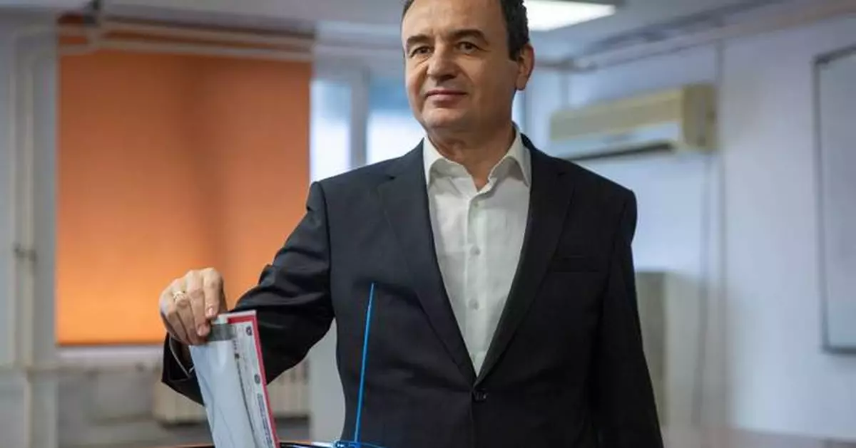 Kosovo's new Parliament approves new government ending political deadlock