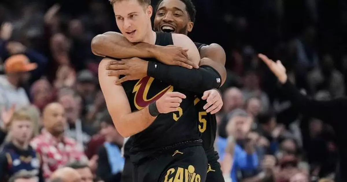 Sam Merrill scores 32 as Cavaliers beat Wizards 138-113 in James Harden's home debut