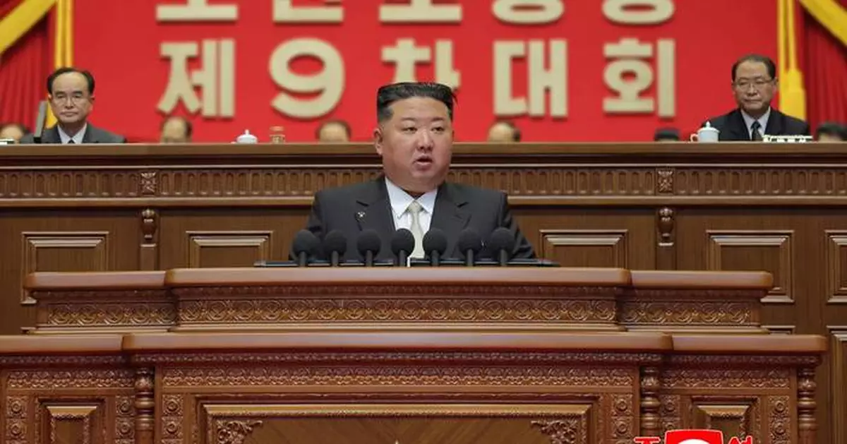Kim lauds North Korea's economy and regional standing as major party meeting opens