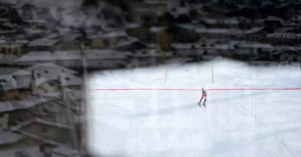 One Extraordinary Photo: Reflections and reality meet at the finish