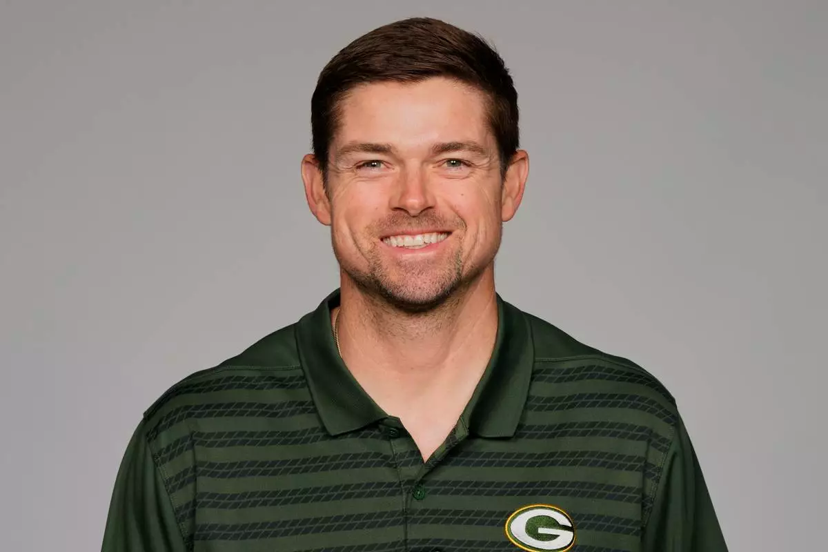 FILE - This is a 2025 photo of Byron Storer of the Green Bay Packers NFL football team. (AP Photo/File)