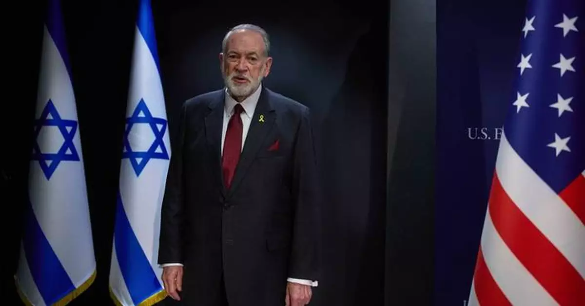 US says ambassador's comments on Israel and the Middle East were taken out of context