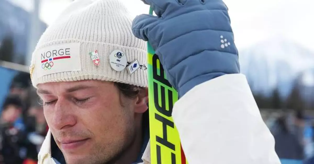 Norwegian biathlete regrets tearful TV confession overshadowing teammate's Olympic gold medal