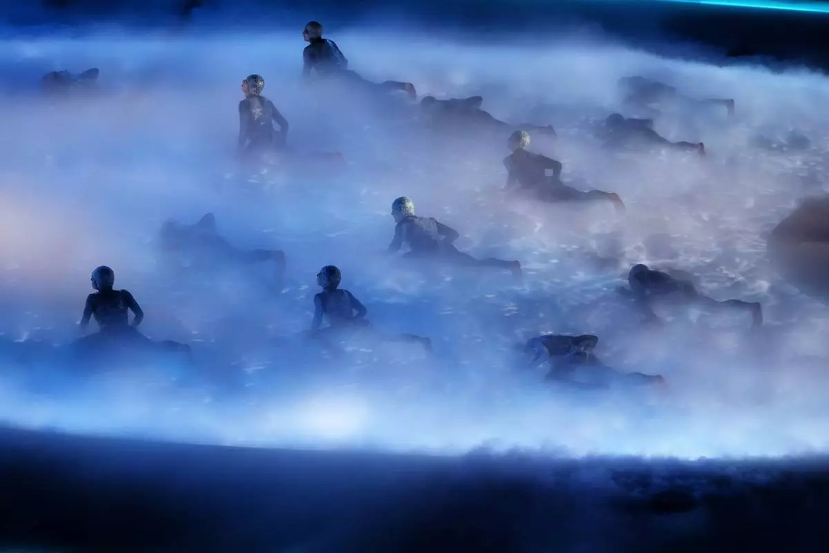 Artists perform during the closing ceremony of the 2026 Winter Olympics, in Verona, Italy, Sunday, Feb. 22, 2026. (AP Photo/Antonio Calanni)