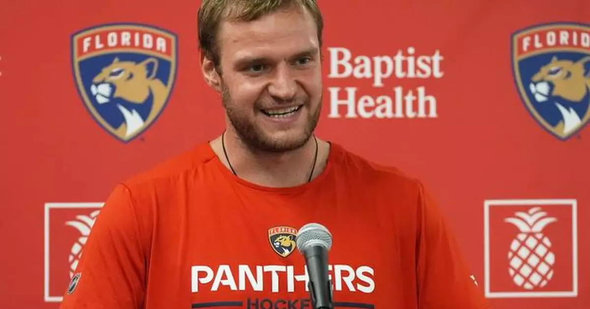 Barkov eyes a 'soon' return as the injury-hit Panthers chase a playoff spot