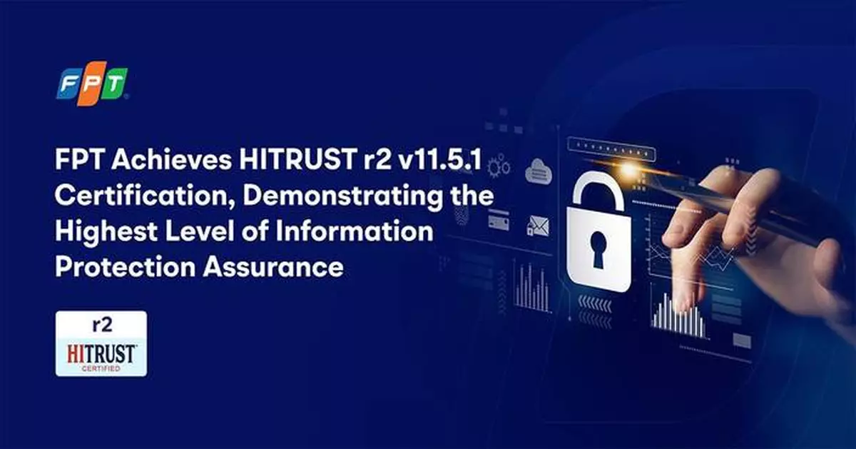 FPT Achieves HITRUST r2 v11.5.1 Certification, Demonstrating the Highest Level of Information Protection Assurance