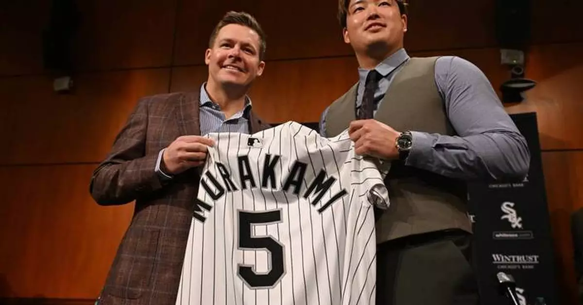 White Sox are counting on Japanese slugger Munetaka Murakami to add pop to their lineup