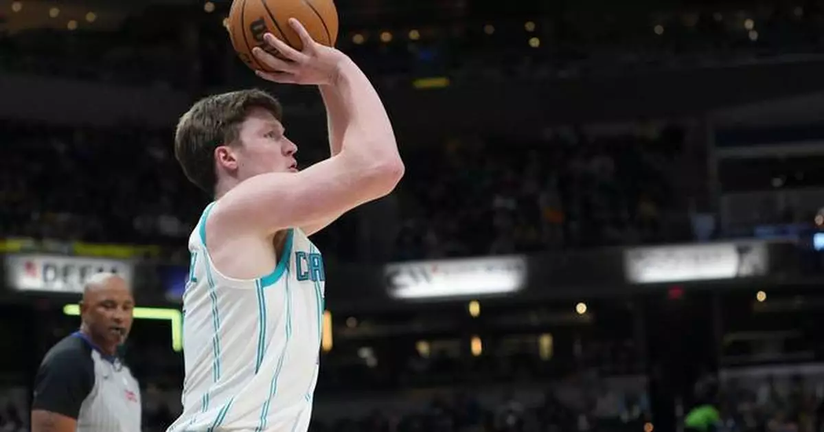 Hornets' Kon Knueppel breaks NBA rookie record for 3-pointers in a season in just 59 games