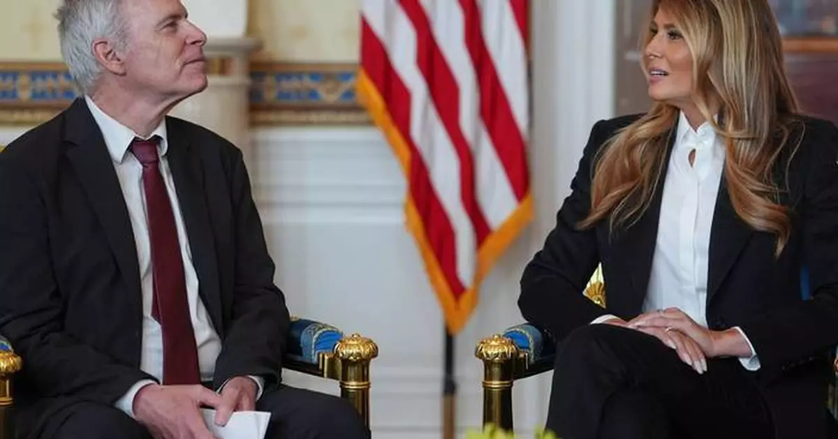 Melania Trump meets with freed American-Israeli hostage whose story she features in her new film