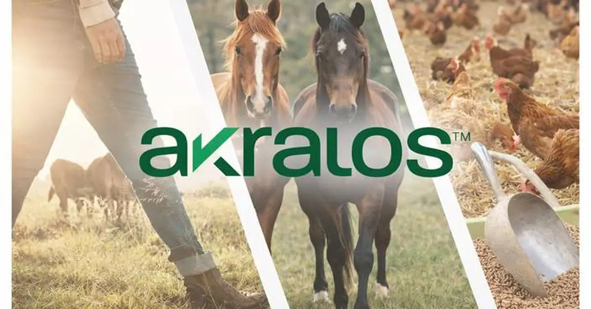 Akralos Animal Nutrition Debuts, Delivering Advanced Feed and Nutrition Solutions Across North America
