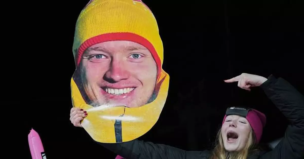 Germany's Max Langenhan wins Olympic men's singles luge gold, with dominating performance
