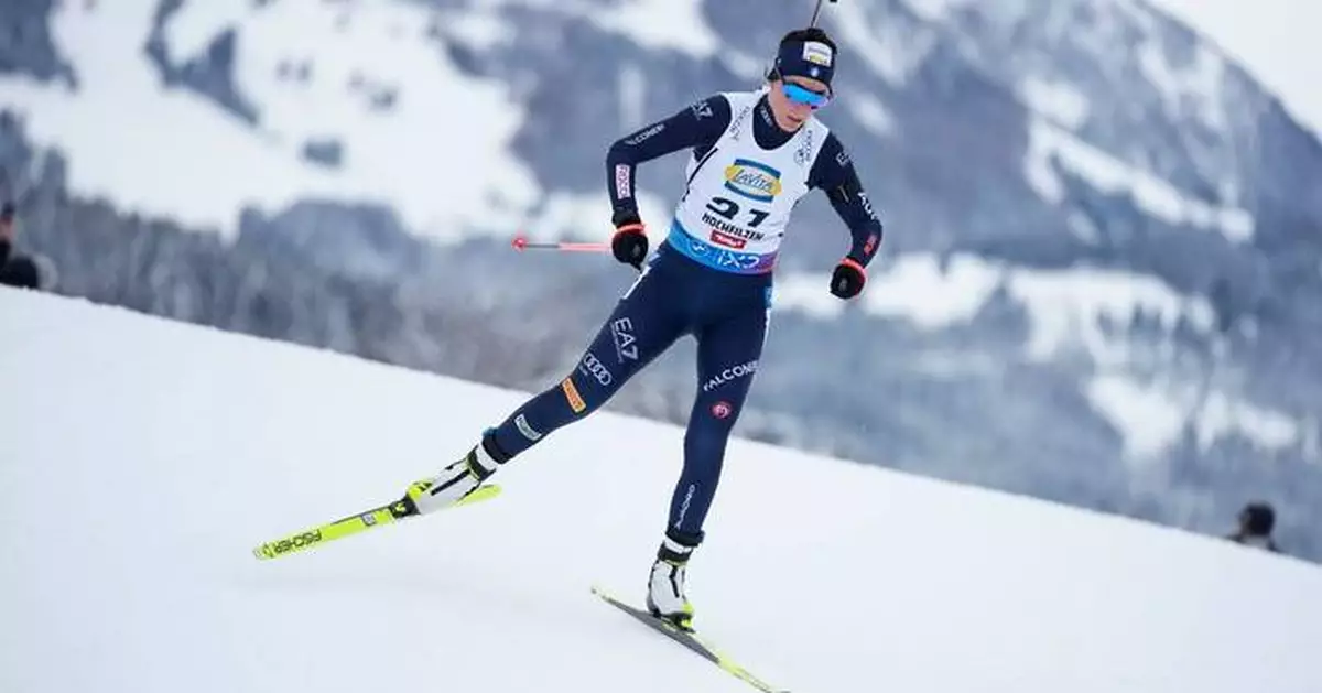 Italian biathlete suspended in a doping case asks court to let her race at the Olympics