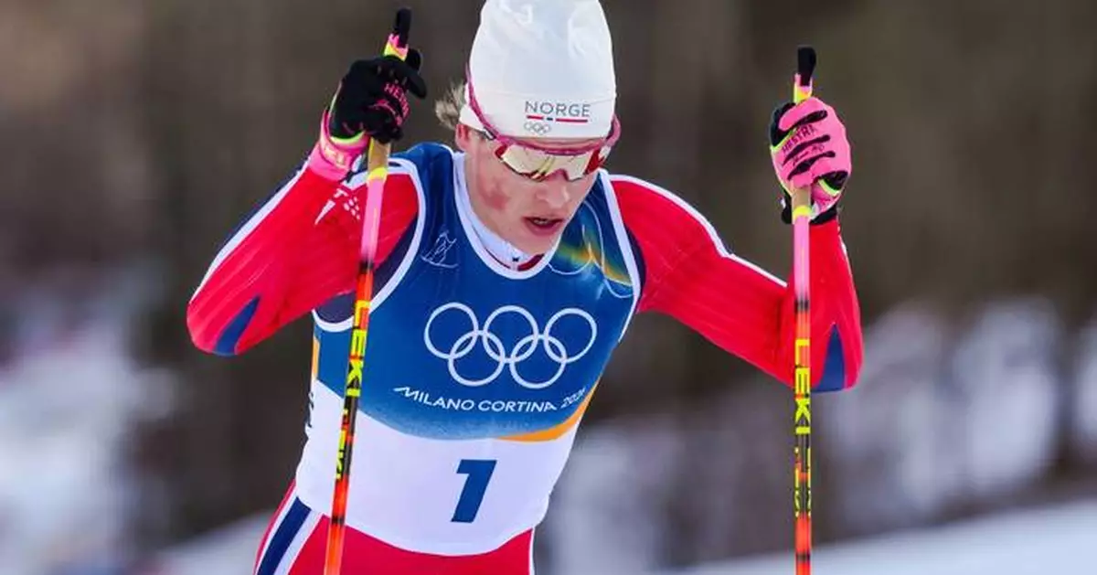 Norway's Klaebo wins opening race at Milan Cortina, grabbing sixth gold medal in skiathlon