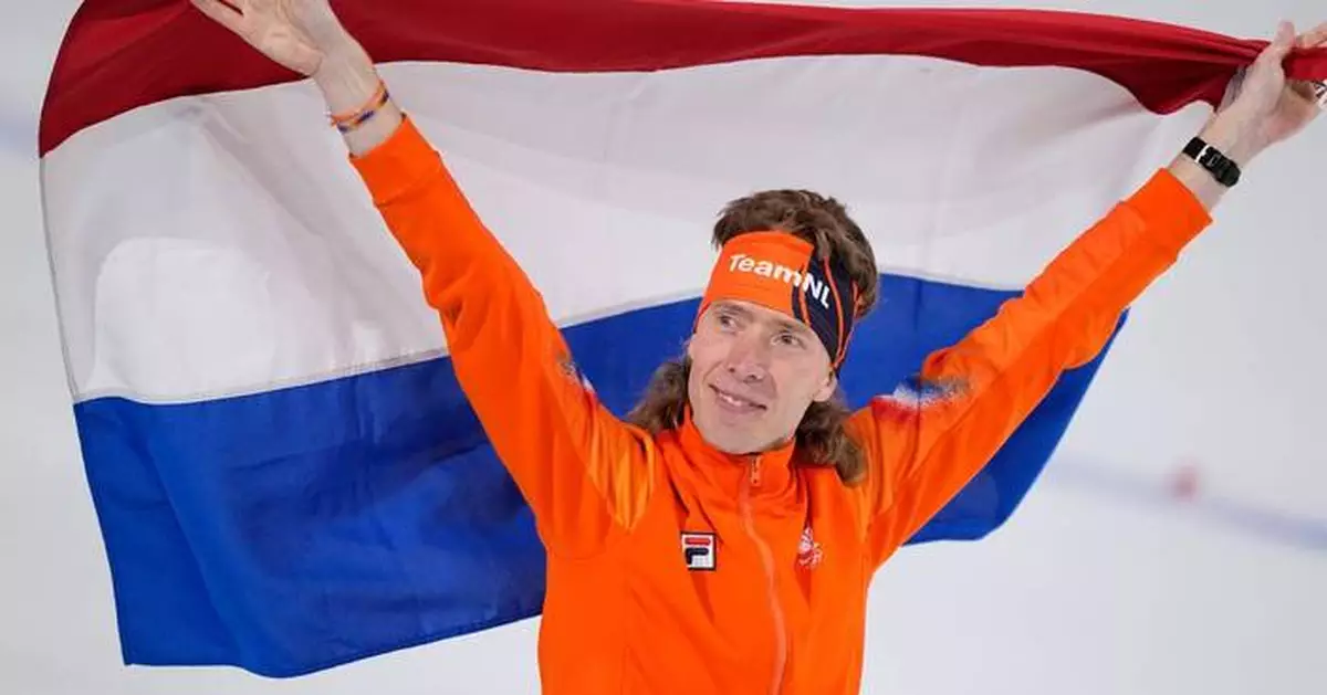 A 40-year-old Jorrit Bergsma becomes the oldest Olympic speedskating gold medalist