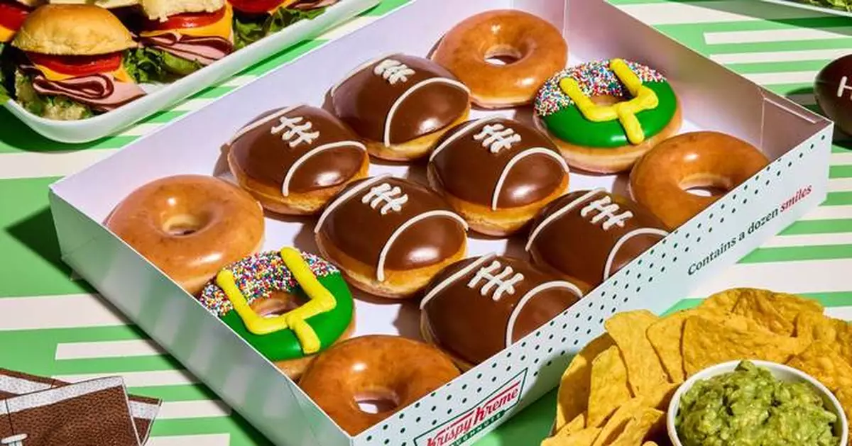 KRISPY KREME’S® New Big Game Dozen Sure to Score with Football Fans this Weekend
