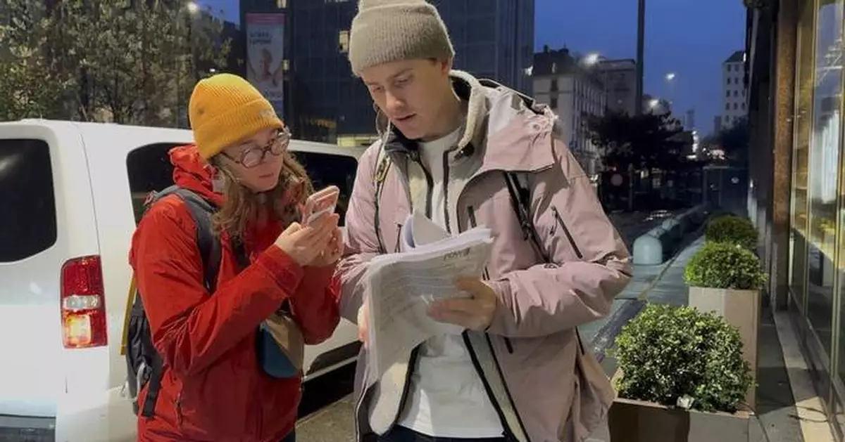 Norwegian skier hands IOC a petition to 'ski fossil free' ahead of the Olympics