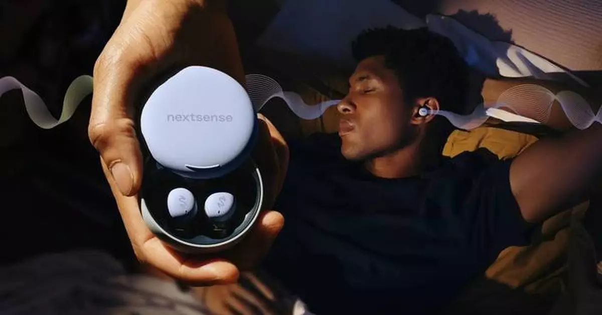 NextSense Launches Smartbuds, the World's First Truly Wireless EEG Earbuds — Brain-Sensing Technology That Actively Improves Sleep