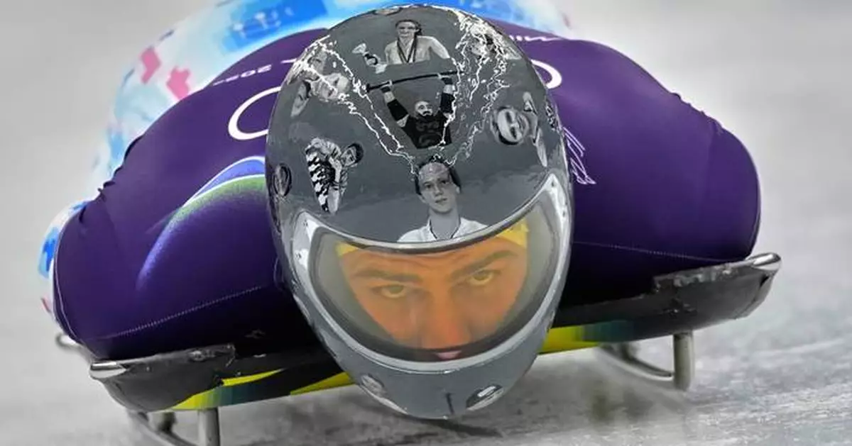 Ukrainian skeleton racer at Olympics seeks approval for helmet tribute to fallen athletes