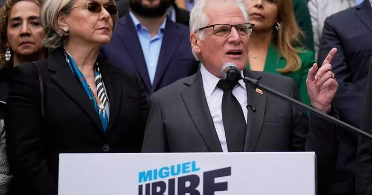 Father of killed Colombian candidate Miguel Uribe relaunches presidential bid