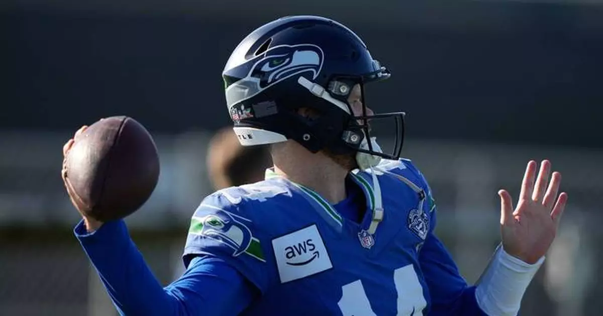 Seattle Seahawks QB Sam Darnold says oblique feels ‘really good’ ahead of Super Bowl