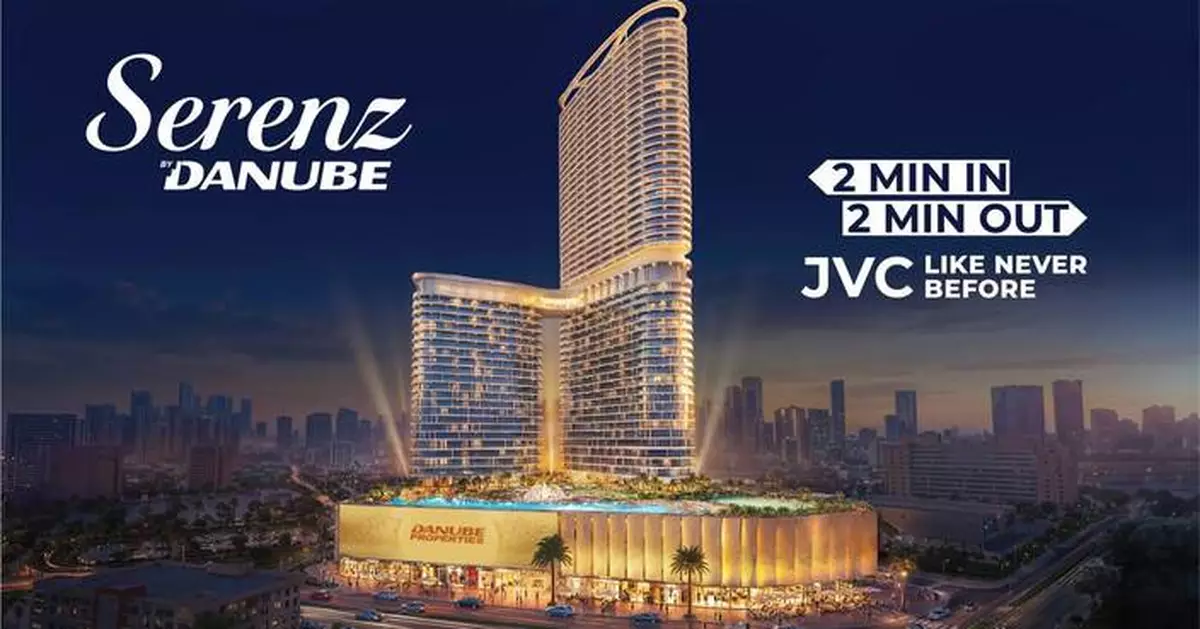 Danube Properties Launches ‘Serenz by Danube’ in JVC With A Convenient 2-Minutes-In, 2-Minutes-Out Access